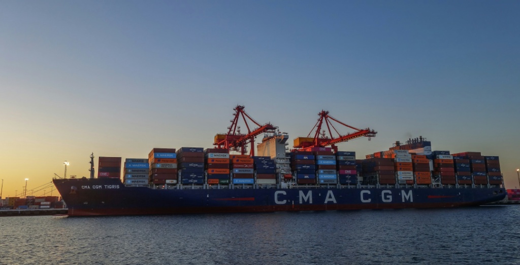 CMA CGM Tigris container ship