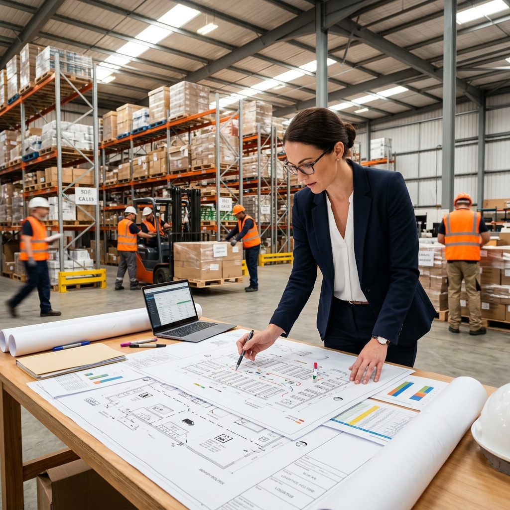 Warehouse logistics planning