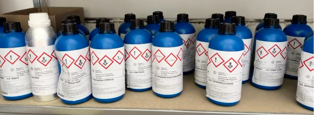 Dangerous Goods DG ADR IMDG chemical container bottles